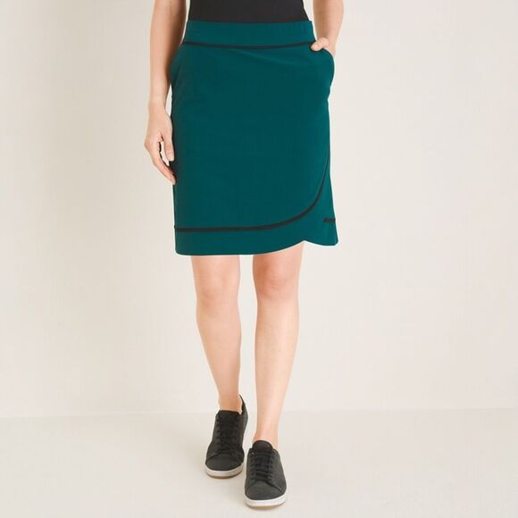 Chico’s Zenergy UPF Curved Hem Skort - Size 14 - Picture 1 of 13